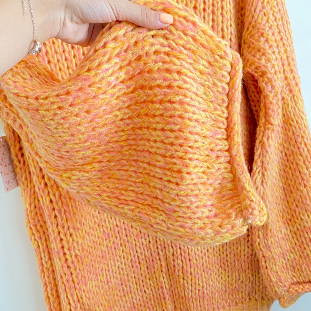 NWT Free People Hometown Sweater Cardigan - Picture 12 of 12